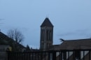 Eglise de Champagne-sur-Oise au crépuscule